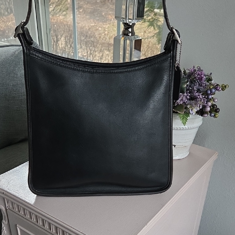 COACH Black Andrea Shoulder Bag #9073